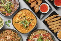 ”All you can eat” Asian buffet