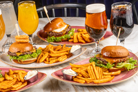 Valgfri burgermenu