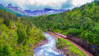 Fjordnorge via Bergensbanen