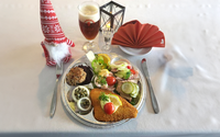Juleplatte fra Næsbjerghus