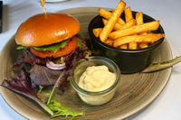 Burgermenu på Provence